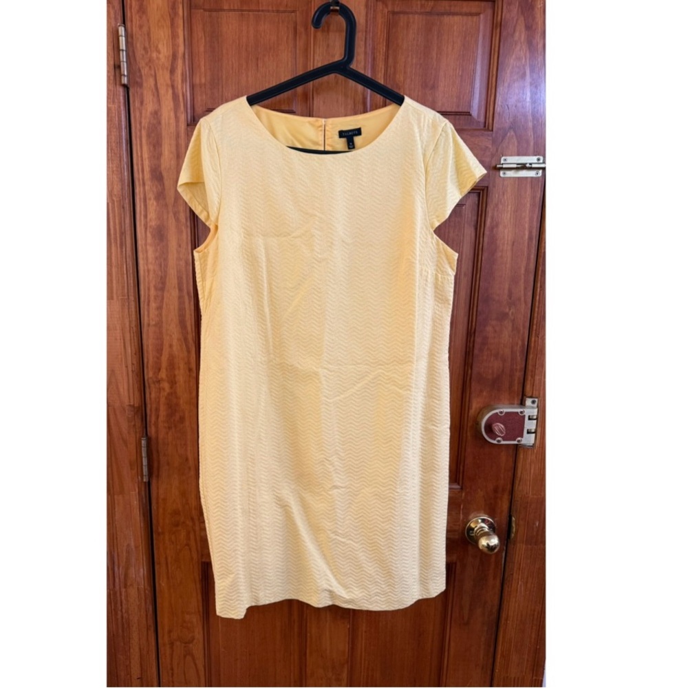 Yellow Cap Sleeve Dress